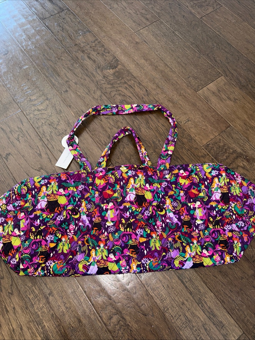 Vera Bradley Disney Hocus Pocus Sanderson Sisters duffel bag  NWT